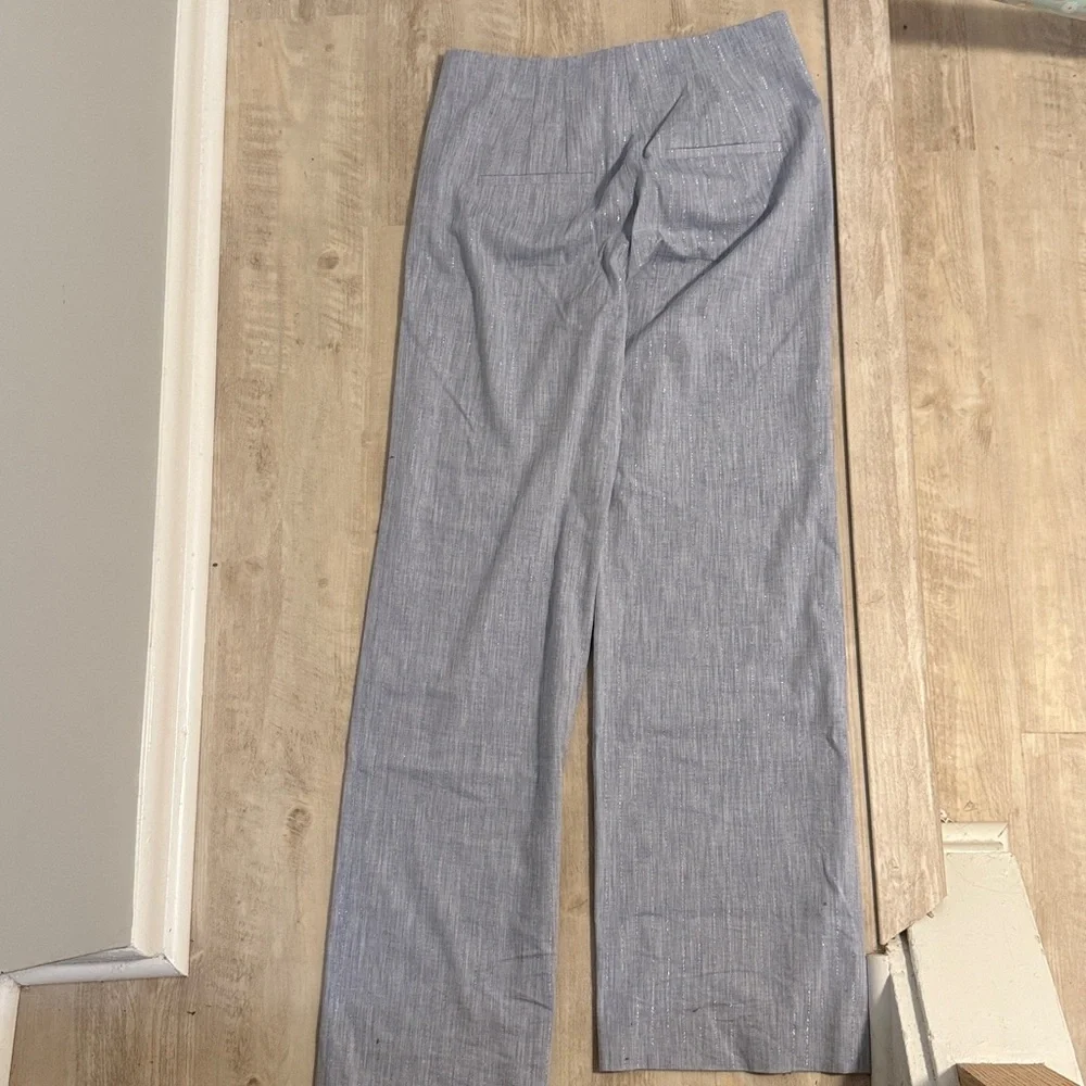 Veronica Beard Oasis Blue Jude Pants - Picture 4 of 4